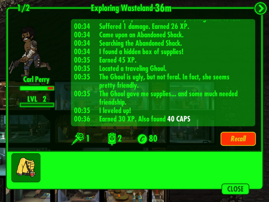 Fallout Shelter incorpora la jugabilidad de Progress Quest